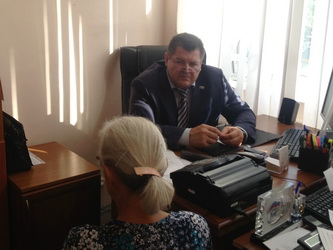 Вячеслав Тарасов встретился с жителями Ленинского района