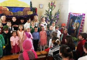 Наталия Груколенко приняла участие в Рождественском празднике 