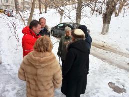 На встрече с жителями Набережной Космонавтов найдены пути решения коммунальных проблем дома № 1а