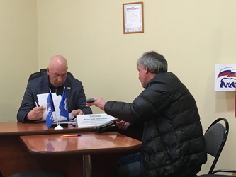 Депутат Саратовской городской Думы Вячеслав Доронин провел плановый прием граждан
