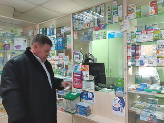 В большинстве аптек Заводского района не оказалось в продаже медицинских масок