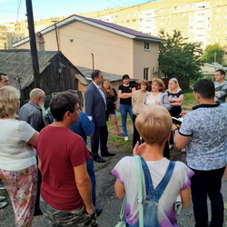 Дмитрий Кудинов встретился с жителями частного сектора 