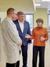Елена Злобнова и Сергей Агапов посетили школы Заводского района
