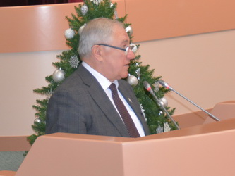 Председатель Саратовской городской Думы Сергей Овсянников подвел итоги работы представительного органа в 2022 году