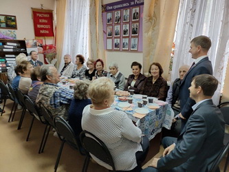 Алексей Сидоров встретился с представителями районного Совета ветеранов